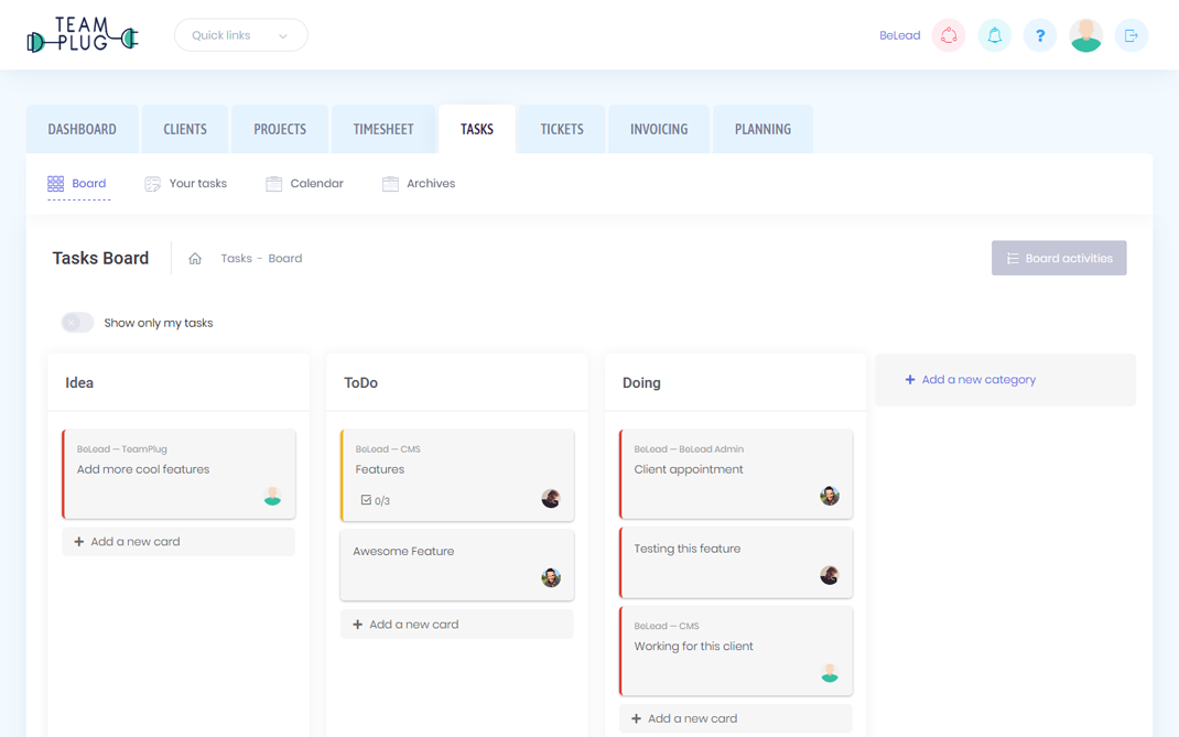TeamPlug - The essential tool to manage your team